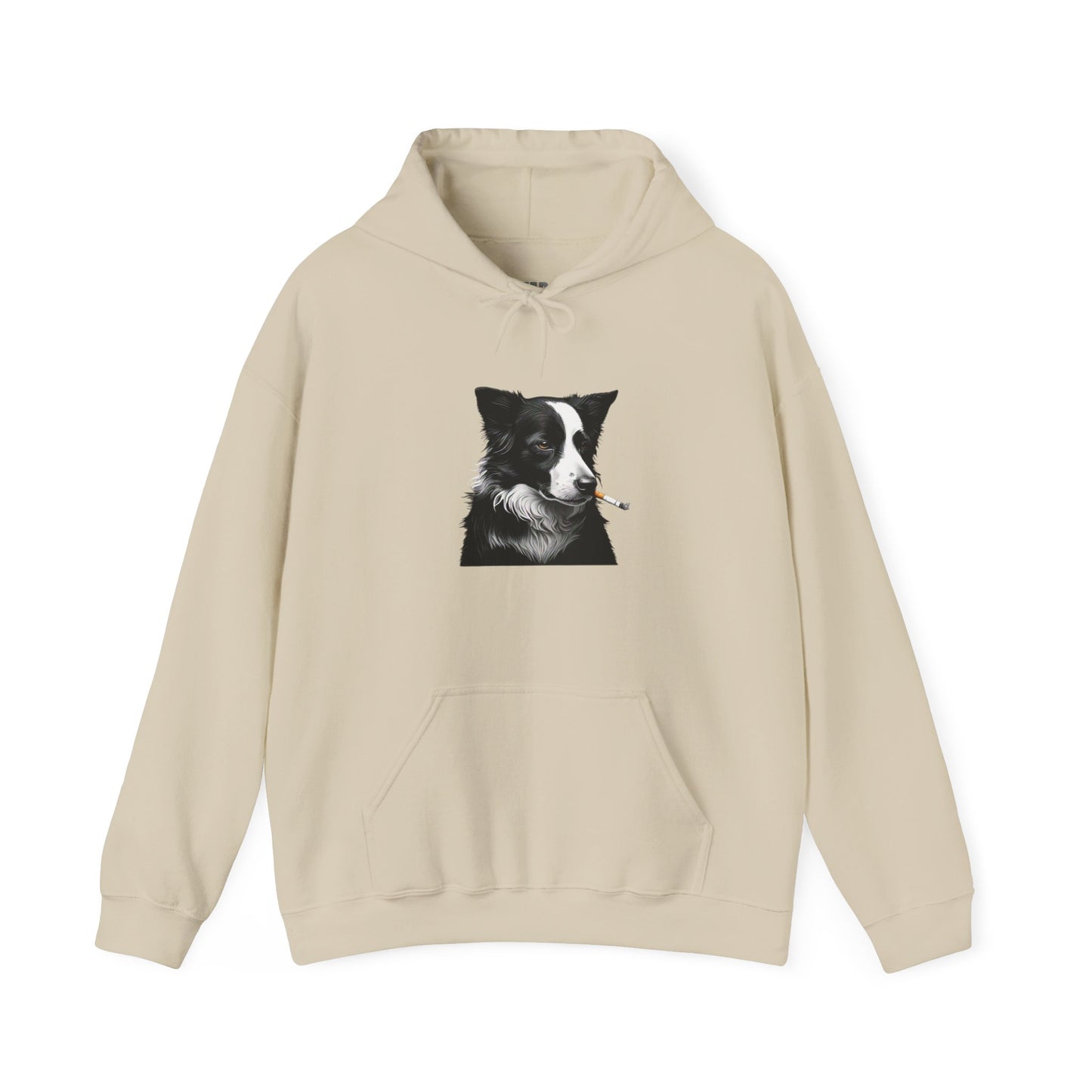 Smoker Collie Hoodie