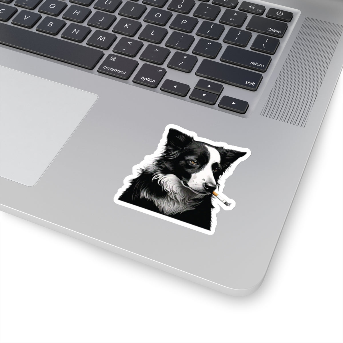 Smoker Collie Sticker