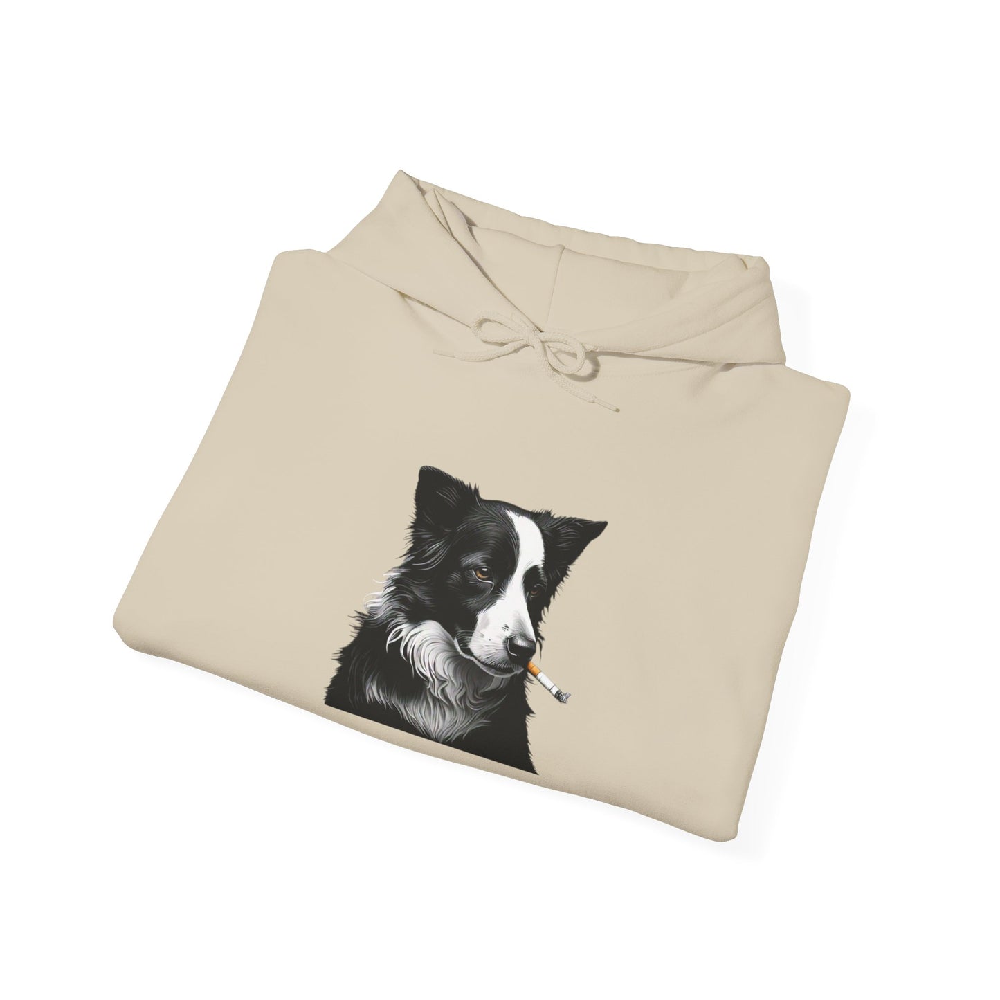 Smoker Collie Hoodie